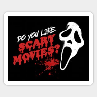 Do you like scary movies? Sticker